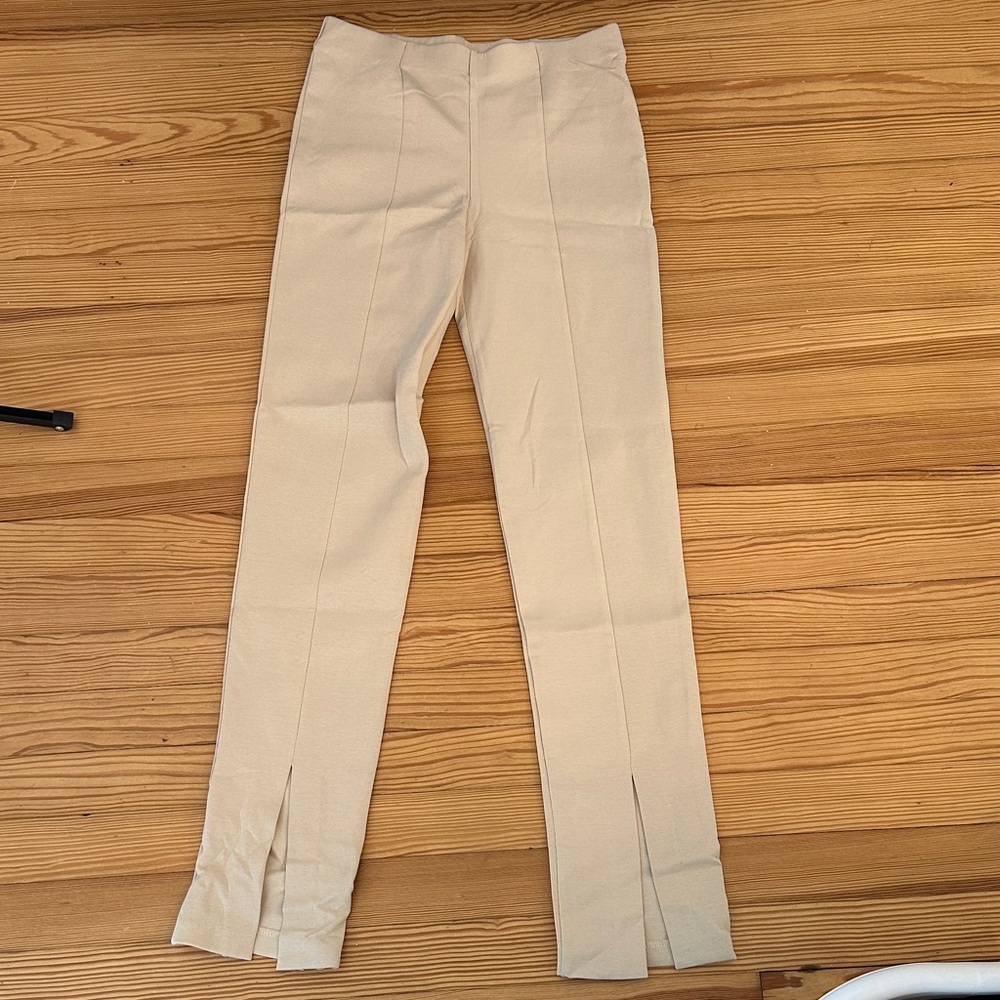 Emory Park Cream Leggings